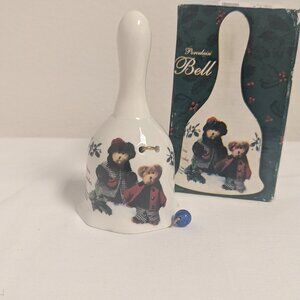 The Boyds Collection Porcelain Bell "Adorable Friends"